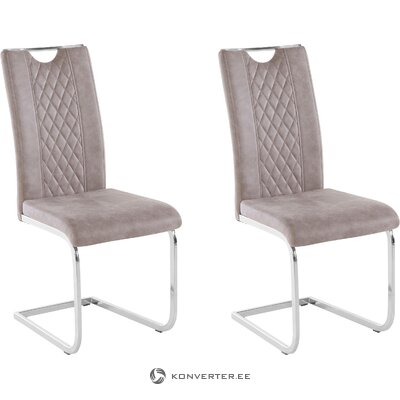 Gray soft chair (leonique)
