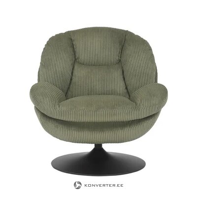 Green Velvet Armchair Topi