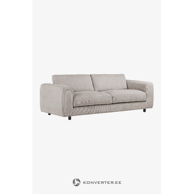 Pilka trivietė sofa (trafford)