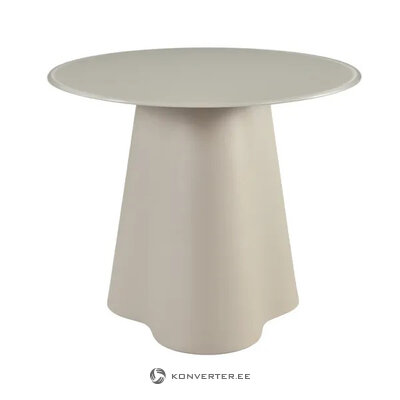Beež Ümmargune Diivanilaud Clover (Pro Living) Ø60