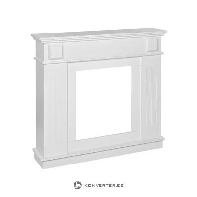 Design white fireplace frame (trumar)