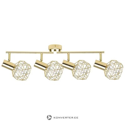 Golden ceiling lamp chenab 4 healthy