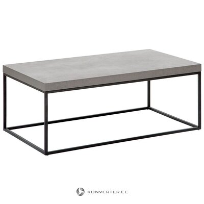 Cement-look coffee table in delano box, intact