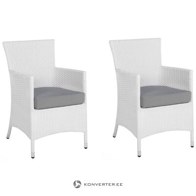 White garden chair, Italy, intact