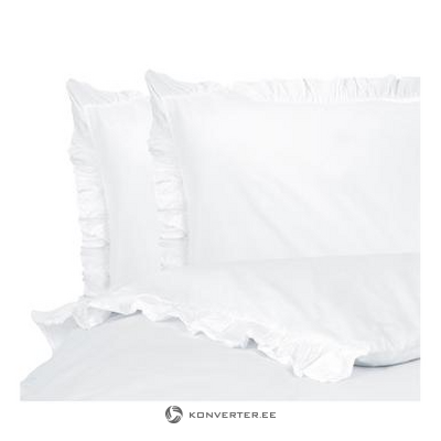 Balts gultas veļas komplekts florence (maison majolie) 240x220