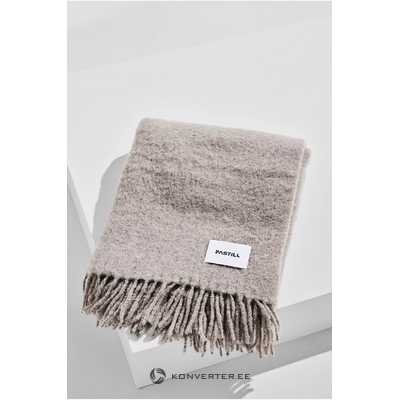Gray wool blanket (zoe) 130x170