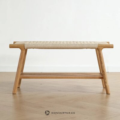 Šviesus medinis suolas Zuma