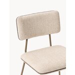 Beige Upholstered Chair (Nilda)