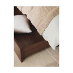 Brown bed (sato)160x200