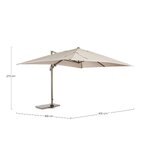 Sunshade Saragozza (Bizzotto) 3x4