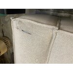 Bright modular sofa (Lennon) has severe beauty flaws
