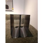 Roostevabast Terasest Diivanilaud Curved (Kristina Dam)