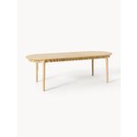 Light brown extendable dining table (Calary) 180/230x92