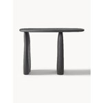 Black Solid Wood Console Table (Pamuk)