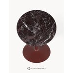 Round Marble Imitation Dining Table (Miley) 120x90
