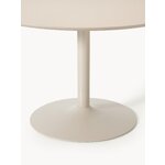 Light Beige Round Dining Table (Menorca) D=120