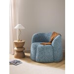 Blue Buklee Armchair (Fleur)