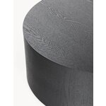 Black round coffee table (dan) whole