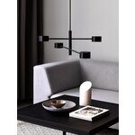 Juodos spalvos LED pakabinamas šviestuvas Clyde (Nordlux)