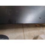 Черный обеденный стол (тони) 90x200 с косметическим дефектом