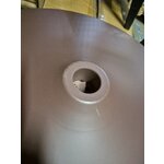 Red Round Dining Table (Menorca) d=100