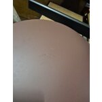 Red Round Dining Table (Menorca) d=100