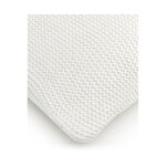 White cotton pillowcase (adalyn) intact