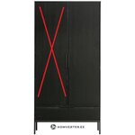 Musta vaatekaappi Adam (Woood)
