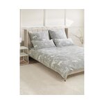 Gray patterned bedding set (animal toile) intact