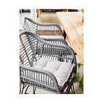 Gray design garden chair (costa)