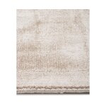 Light brown hand-woven viscose rug (jane) 80x300 intact