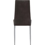 Gray dining chair cover intact