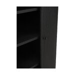 Черный дизайнерский шкаф (calary) неповрежденный