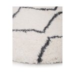 Round carpet with creamy pattern (velma)d=150 whole
