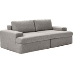 Gray sofa (Russell) 206cm intact