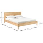 Medinė lova (tammy) 180x200 nepažeista