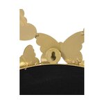 Kuldse Dekoratiiv Metallraamiga Disain Seinapeegel (Butterfly) d=67