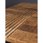 Solid wood coffee table rand (dutchbone)