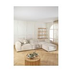 Beige large modular sofa (Lennon) intact