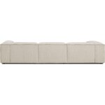 Beige large modular sofa (Lennon) intact