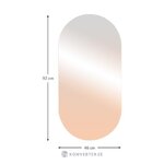 Oval wall mirror misto (umbra) intact