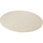 Beige round carpet lyon (bt carpet)d=130 whole