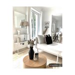 Balta metalinė lentyna (Neptūnas) su kosmetiniais defektais.