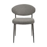 Grey-black chair (Adele) intact