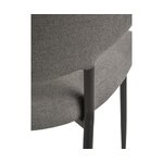 Grey-black chair (Adele) intact