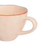 Pink cappuccino/tea cup (urban nature)