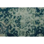 Bluish patterned rug vintage (arte espina) 160x230 with a beauty flaw