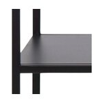 Black console table newcastle (actona) intact