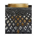 Black ceiling light (evelyn) intact