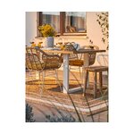 Джутовый ковер (клевер) 120х180 цел